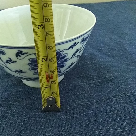 Blue & White Rice Bowl - Picture 5 of 8
